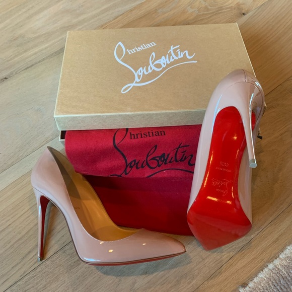 Christian Louboutin Pointed Toe 100 heel shoes - Picture 2 of 7